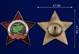 Знак Звезда Ветеран Афганской Войны 1979-1989