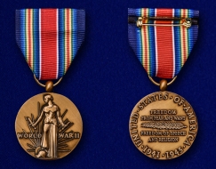Медаль США За победу во Второй Мировой войне