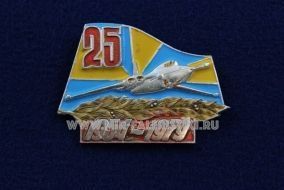 ЗНАК ВВС СССР 25 ЛЕТ ВОЕННАЯ АВИАЦИЯ 1954-1979
