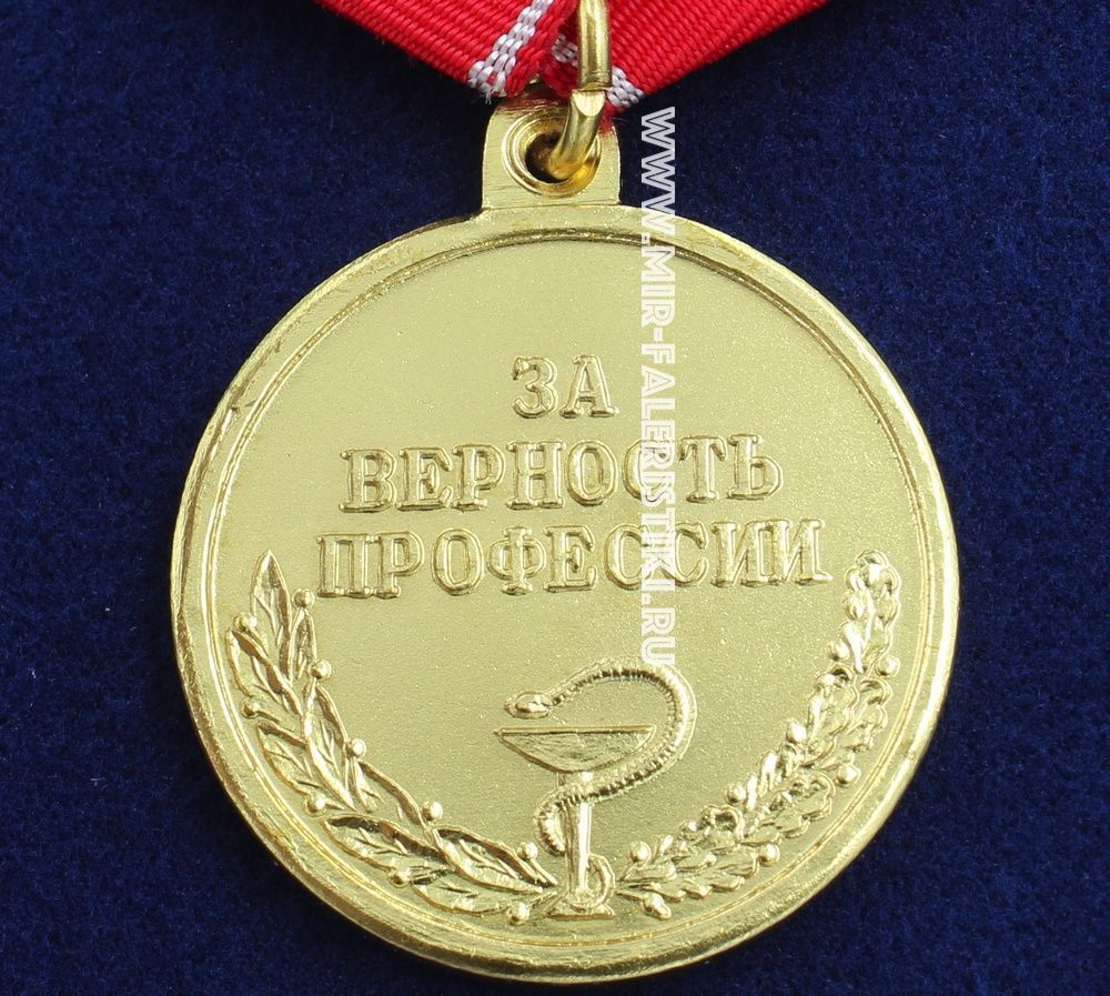 Как выглядит знак за верность профессии