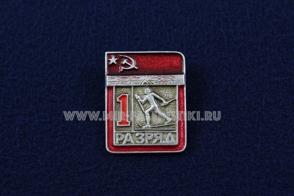 Первый Разряд Лыжи Значок Купить В Казани