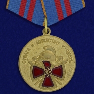 Набор медалей МЧС "За отвагу на пожаре"