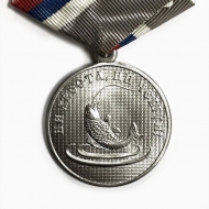 Медаль Любителю Русской Рыбалки (зима)