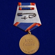 Медаль МЧС За Предупреждение Пожаров МЧС России