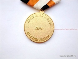 Медаль Новороссия ДНР Мы Победим