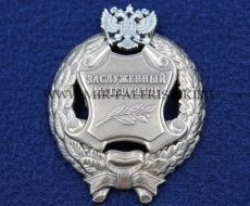 Наградной Знак Заслуженный Метеоролог РФ