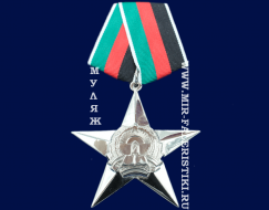 Орден Звезда ДРА 1 степени (памятный муляж)