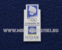 Значок Олимпиада 1994 (LILLEHAMMER NIDAR)
