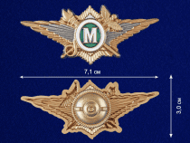 Знак Мастер ФТС для сотрудников таможенных органов (в футляре)