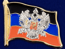 Фрачный Значок ДНР с гербом