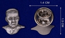 Фрачный Значок Маргелов (ц. серебро)