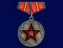 Фрачный Знак Медаль За Безупречную Службу 1 степени ВС СССР