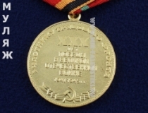 Медаль 30 Лет Победы Участнику Трудового Фронта (муляж)
