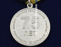 Медаль Армейская Авиация Сызранское Высшее Военное Авиационное Училище Летчиков 75 Лет Никто, Никогда и Нигде Без Нас