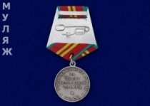 Медаль За Безупречную Службу ВС СССР 2 степени (муляж)