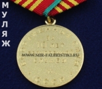 Медаль За Безупречную Службу ВС СССР 3 степени (муляж улучшенного качества)