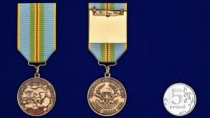 Медаль «За службу в 38 ДШБр Казбриг» ВС Казахстана
