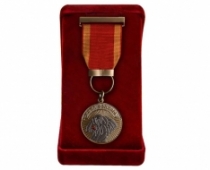 Медаль Жена Офицера Души Моей Царица (в бархатном футляре)