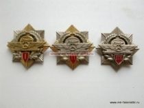 НАБОР ЗНАКОВ АСЫ БЫСТРОГО РЕАГИРОВАНИЯ ЛУЧШИЙ ЭКИПАЖ КОМУС (I,II,III)