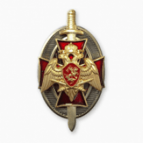 Нагрудный Знак Почетный Сотрудник Росгвардии (оригинал)