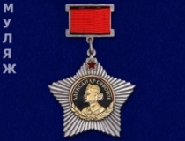 Орден Суворова 1 степени на колодке (муляж)
