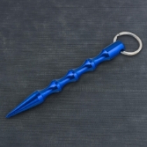 Дюралюминиевый брелок-куботан самообороны (синий)