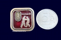 Значок Дзюдо Олимпиада 1980 Москва (оригинал)