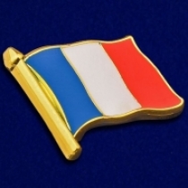 Знак Флажок Франция