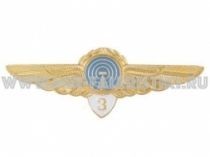 ЗНАК КЛАССНОСТЬ ГВФ 3 КЛАСС БОРТРАДИСТ