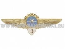 ЗНАК КЛАССНОСТЬ ГВФ 3 КЛАСС ШТУРМАН