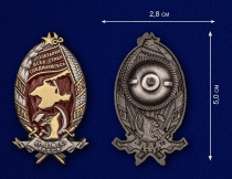 Знак ВЧК-ГПУ От Ц.И.К. Крымской ССР (1917-24)