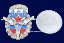 Знак ВДВ России (триколор)