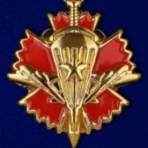 Знак Военная Разведка ВДВ (металлическая колодка)