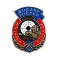 Значок Отличный Стрелок (ДОСААФ России)