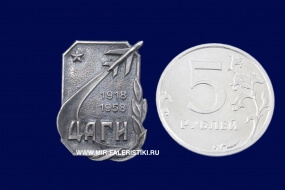 Значок ЦАГИ 1918-1958 СССР (оригинал)