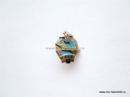 ЗНАК 45 ЛЕТ В/Ч 44806 (бомбардировщик СУ-24 с эмблемой 12 ГУ МО)