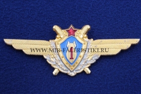 Знак Классность ВВС СССР Летчик Штурман 1 класс (оригинал)