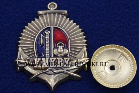 Знак КМКВК (герб Кронштадта)