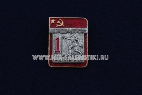 Знак Лыжный Спорт 1 Спортивный Разряд СССР Лыжи (2)