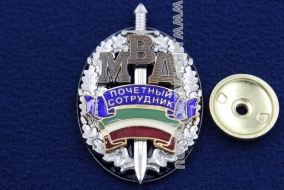 Знак Почетный Сотрудник МВД Республики Татарстан