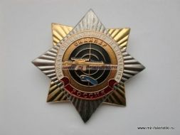 ЗНАК СНАЙПЕР ВОЙСКА СПЕЦИАЛЬНОГО НАЗНАЧЕНИЯ ГОЛУБОЙ БЕРЕТ