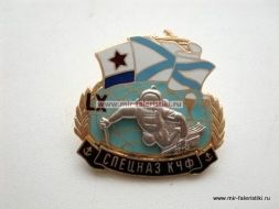 Знак Спецназ КЧФ LX Краснознаменный Черноморский Флот