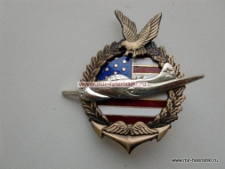 Знак Двухмоторный бомбардировщик,Самолеты по американскому ленд-лизу (орел)