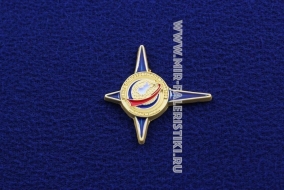 Знак Центр Подготовки Космонавтов им. Ю.А. Гагарина (звезда)