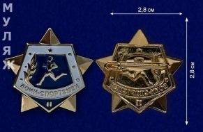 Знак Воин-спортсмен 2 степени