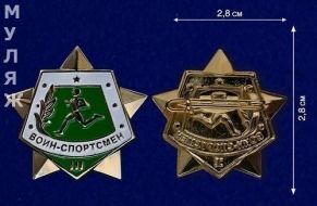 Знак Воин-спортсмен 3 степени