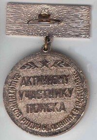 Нагрудный знак «За активный поиск».