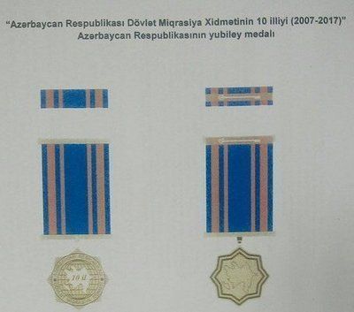 Юбилейная медаль Азербайджанской Республики